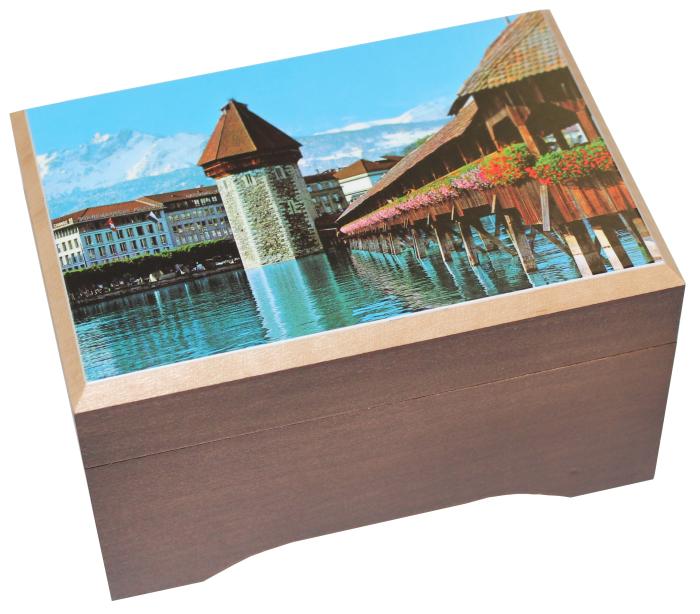 Nr.100-01-20 Kapellbrücke Luzern Braun Matt